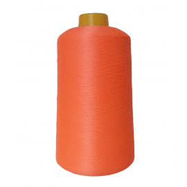 Текстурированная нитка 150D/1 № 4467 оранжевый неон в Кременной