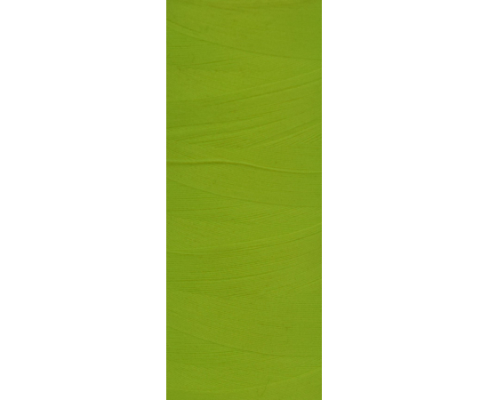 Армированная нитка 28/2 2500м №201. салатовый неон, изображение 2 в Кременной